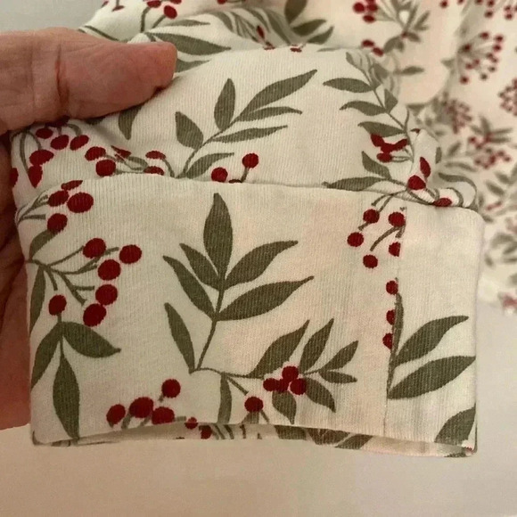 Woman Within Mock Turtleneck Holly Berry & Hunter Green‎ 2X  Pullover Blouse - Picture 7 of 11